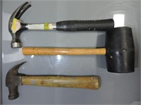 HAMMERS AND RUBBER MALLET