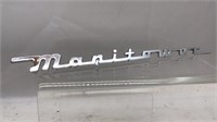 Manitowoc Tractor Emblem Name Badge Usa Made