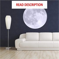 $25  Moon Wall Decal  24x24 Inch Wallpaper (1 Pack
