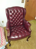 JASPER SEATING LEATHER READING CHAIR