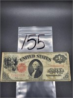 1917 SAWHORSE $1 NOTE LARGE SIZE