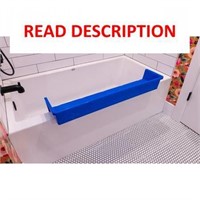 $60  Blue Tub Topper Splash Guard Play Shelf (Kids