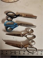 Wiss & Gingher patterned scissor lot