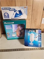 Home lot - iron, humidifier, & water filter