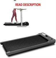 $160  Desk Treadmill  2.5HP Black Walking Pad