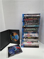 Large lot of Blu-Ray DVD's