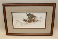 Bev Doolittle Print Eagle's Flight Framed