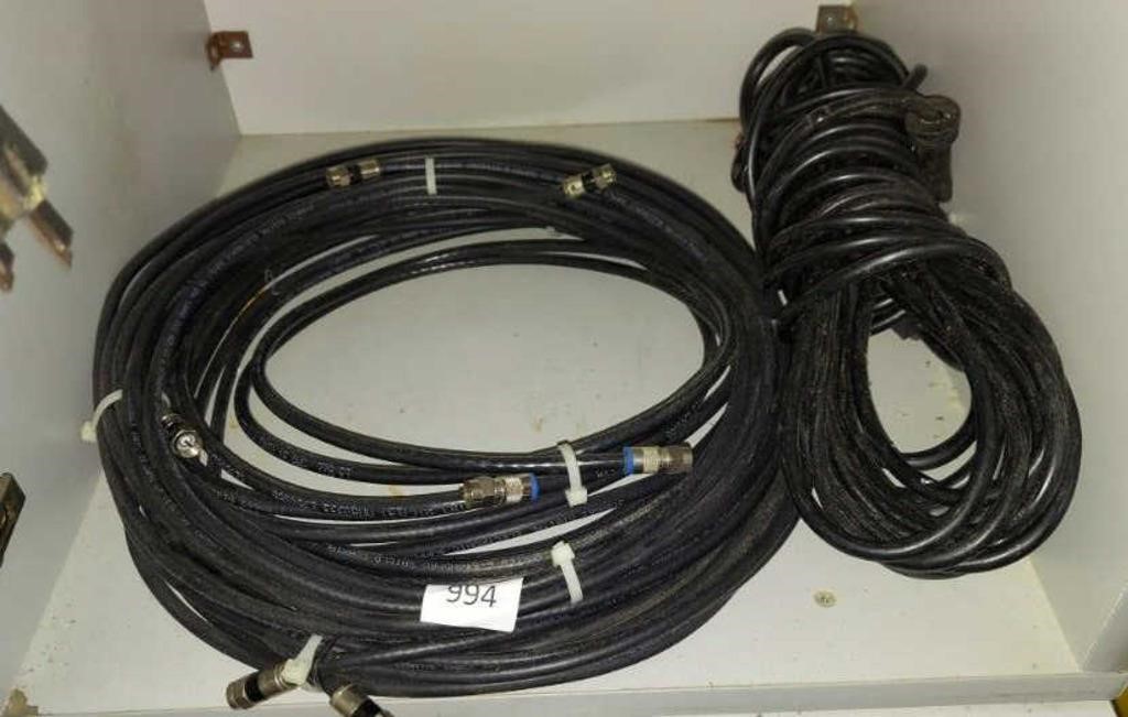COAX CABLE AND EXTENTION CORD