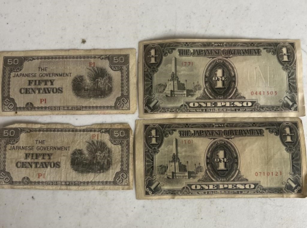 Vintage Government Paper Money