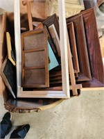 Picture frame box lot