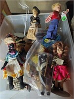 Vintage doll box lot