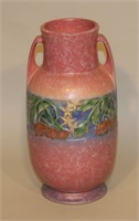 1930s Roseville Pottery Pink Baneda Vase 594-9