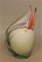 2004 Franz Porcelain Butterfly Wine Cooler Vase