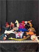 TY beanie baby lot 18 total