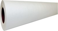 SEALED-24x200' White Kraft Paper Roll