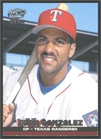 Juan Gonzalez Texas Rangers