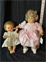 2 1950s dolls