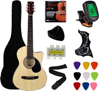 38 Beginner Acoustic Guitar Starter Kit
