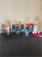 4 Norman Rockwell porcelain dolls - Davey, 2