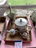 Vase and Tea pots