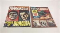 2 Vintage Horror Magazines 1964