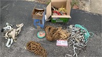 ASSORTED ROPE & TWINE