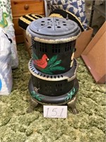 Vintage heater with box lot
