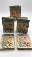 5 Vintage Bobbsey Twins Books W /dust Jackets