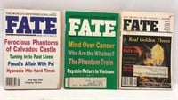 3 Vintage Fate Publications 1980s Science Fiction