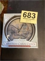 Christmas Carol clock