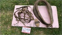 VINTAGE HORSE HARNESS & TACK -BRUSH