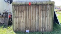 PRIVACY FENCE 4 PIECES 96X72IN