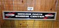 LIGHTED BRIGGS & STRATTON PARTS COUNTER SIGN
