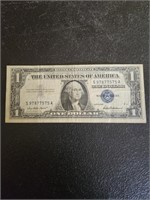 1957 Series Silver Certificate 1 dollar