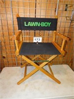 LAWN-BOY FOLD UP DIRECTORS CHAIRS - BRAND NEW