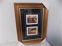 2 Tom Thompson Prints in 16.5" x 22.5" Frame