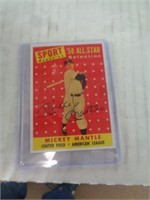 SPORTS CARD "COPY" - MICKEY MANTLE
