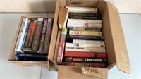 Two Boxes of Hardback Books