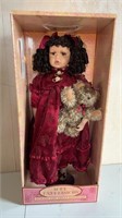 Soft Expressions Bisque Porcelain Doll