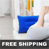 NEW Inflatable Bed Sleeping Camping Pillow