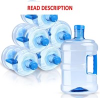 $82  2 Gallon Portable Water Bottle  7.5l  (6 Pack