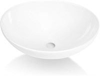 Sinber 16 White Ceramic Vanity Sink
