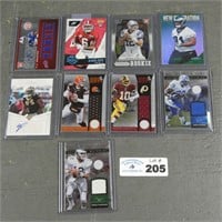 Assorted Football Jersey, Numbered & Rookie Cards