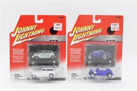 (3) Johnny Lightning ART CARS Die Cast Cars