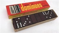 Vintage Double Siz Dominoes By Halsam