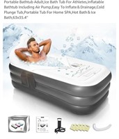 Portable Bathtub Adult, Ice Bath TUB