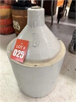 3-Gallon Antique Stoneware Jug