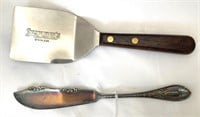 Diamond Edge silver fruit knife & Shapleigh's spat