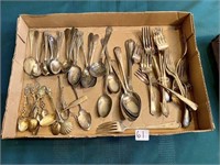 FLAT SPOONS, FORKS