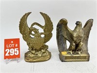 Brass Eagle Statues
